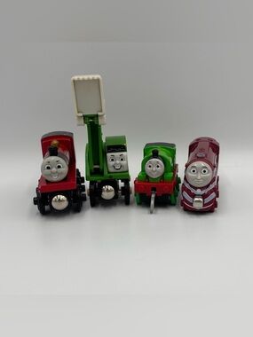 RARE Vintage Thomas the Train Celebration James Alfie Percy Caitlin Toy Lot